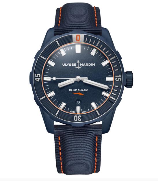Luxury Replica 2019 Ulysse Nardin Diver Blue Shark Limited Edition 42 mm 8163-175LE/93-BLUESHARK watch